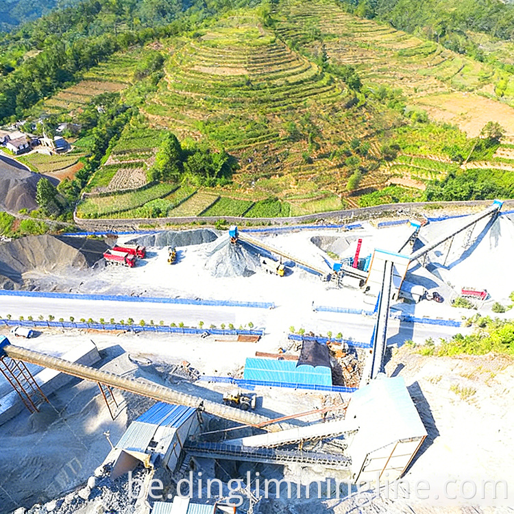 Сістэма драбнення базальту Basalt Crushing System